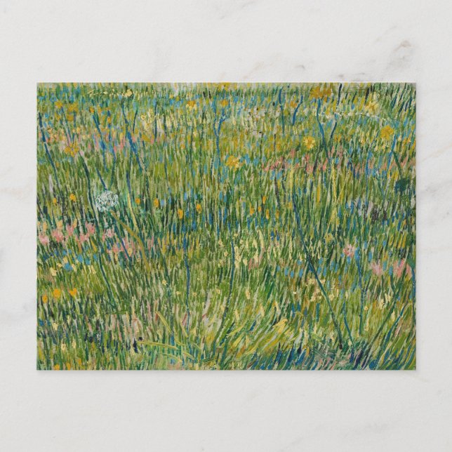 Vincent van Gogh - Patch of grass Postcard (Front)