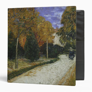 Vincent van Gogh Path in the Park at Arles, 1888 Binder