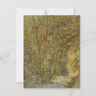Vincent van Gogh - Path in the Woods