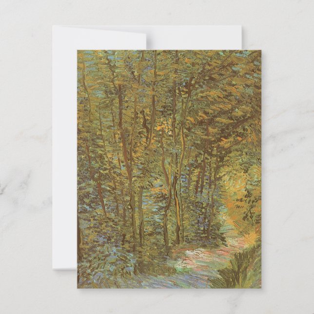 Vincent van Gogh - Path in the Woods (Front)