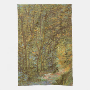 Vincent van Gogh - Path in the Woods Kitchen Towel