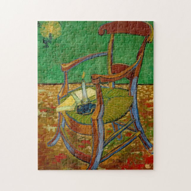 Vincent van Gogh - Paul Gauguin's Armchair Jigsaw Puzzle (Vertical)