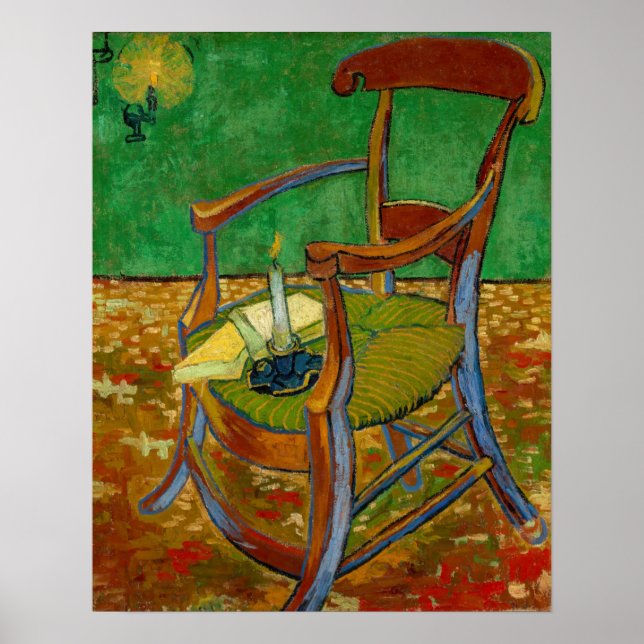Vincent van Gogh - Paul Gauguin's Armchair Poster (Front)