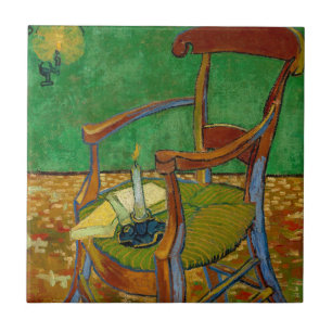 Vincent van Gogh - Paul Gauguin's Armchair Tile