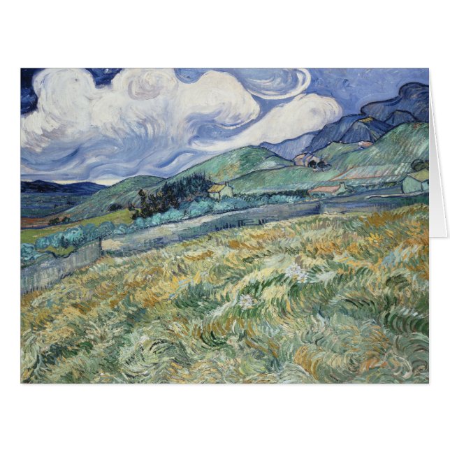 Vincent Van Gogh, Paysage de Saint-Rémy (Devant horizontal)