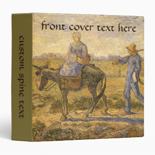 Vincent van Gogh - Peasant Couple Going to Work Binder