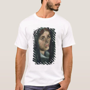 Vincent van Gogh Peasant with moss green shawl T-Shirt