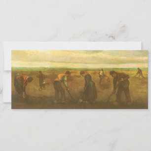 Vincent van Gogh - Peasants Planting Potatoes