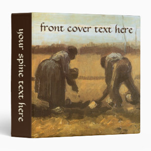 Vincent van Gogh - Peasants Planting Potatoes Binder