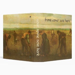 Vincent van Gogh - Peasants Planting Potatoes  Binder