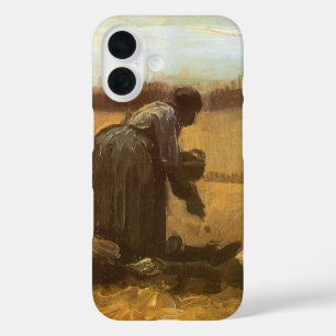 Vincent van Gogh - Peasants Planting Potatoes iPhone 16 Case