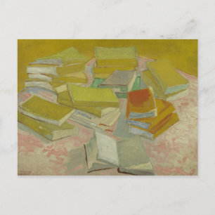 Vincent van Gogh - Piles of French Novels Postcard