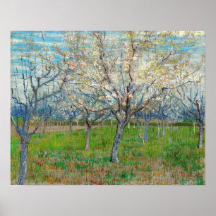 Vincent van Gogh - Pink Orchard Poster