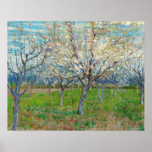 Vincent van Gogh - Pink Orchard Poster