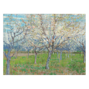 Vincent van Gogh - Pink Orchard Tablecloth