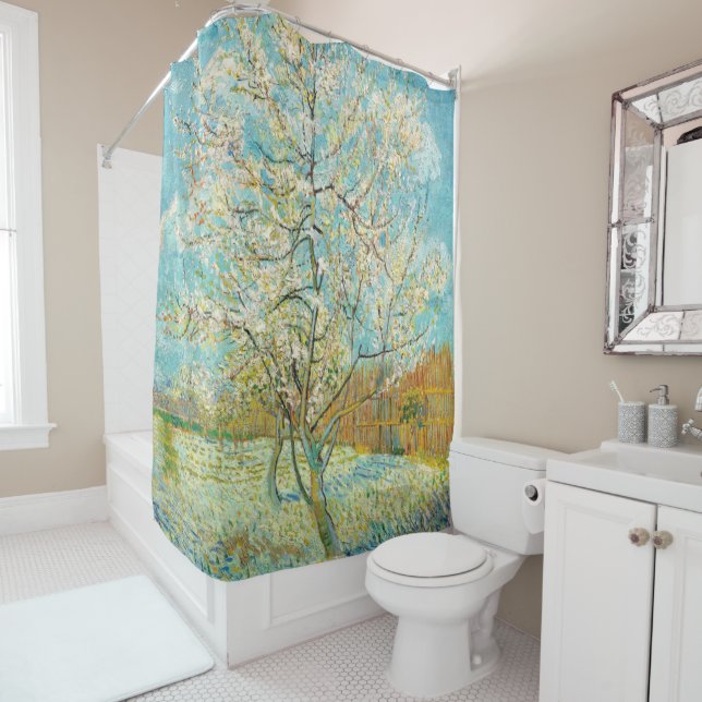 Vincent van Gogh - Pink Peach Tree in Blossom (In Situ)