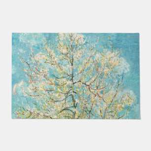 Vincent van Gogh - Pink Peach Tree in Blossom Doormat