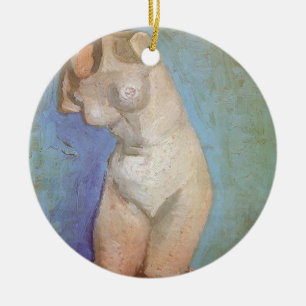 Vincent van Gogh - Plaster Statuette Female Torso Ceramic Ornament