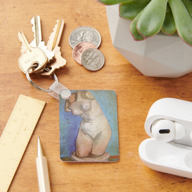 Vincent van Gogh - Plaster Statuette Female Torso Keychain (Desk)