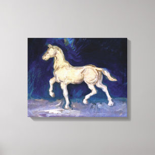 Vincent Van Gogh - Plaster Statuette Of A Horse Canvas Print