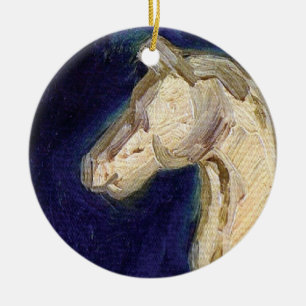 Vincent Van Gogh - Plaster Statuette Of A Horse Ceramic Ornament