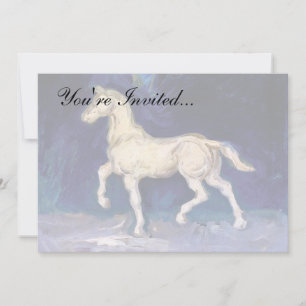 Vincent Van Gogh - Plaster Statuette Of A Horse Invitation