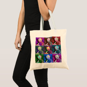 Vincent van Gogh Pop Art Large Tote Bag