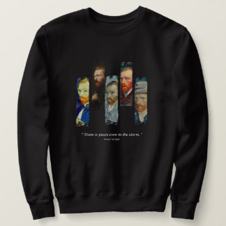 Vincent Van Gogh portrait and qoute Sweatshirt