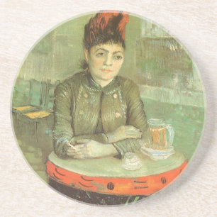 Vincent van Gogh - Portrait of Agostina Segatori Coaster