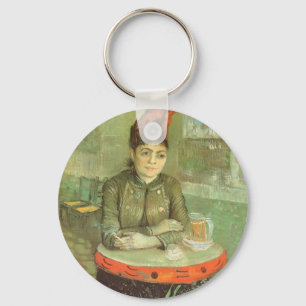 Vincent van Gogh - Portrait of Agostina Segatori Keychain
