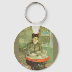 Vincent van Gogh - Portrait of Agostina Segatori Keychain