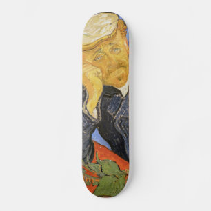 Vincent Van Gogh - Portrait of Doctor Paul Gachet  Skateboard