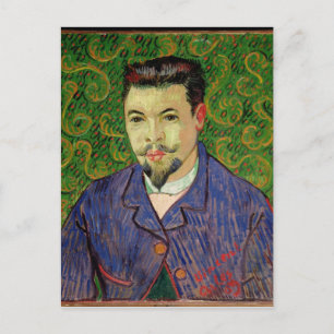 Vincent van Gogh   Portrait of Dr. Felix Rey, 1889 Postcard
