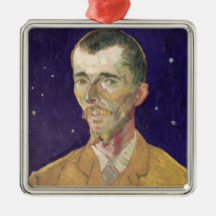Vincent van Gogh   Portrait of Eugene Boch  1888 Metal Ornament
