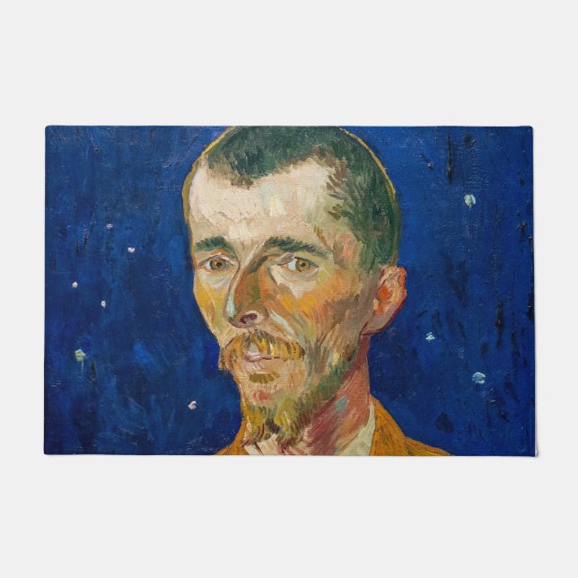 Vincent Van Gogh - Portrait of Eugene Boch, Arles  Doormat (Front)