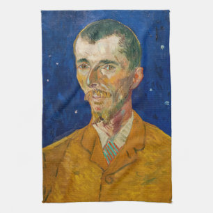 Vincent Van Gogh - Portrait of Eugene Boch, Arles Kitchen Towel