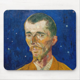 Vincent Van Gogh - Portrait of Eugene Boch, Arles Mouse Pad
