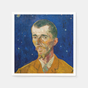 Vincent Van Gogh - Portrait of Eugene Boch, Arles Napkin