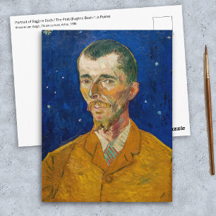 Vincent Van Gogh - Portrait of Eugene Boch, Arles Postcard