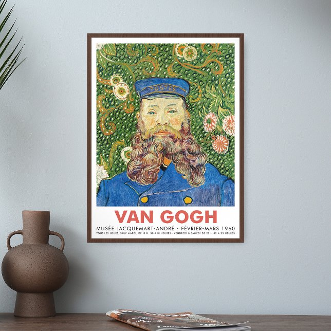 Vincent van Gogh Portrait Of Joseph Roulin Art Poster (Creator Uploaded)
