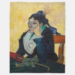 Vincent Van Gogh - Portrait of Madame Ginoux Fleece Blanket