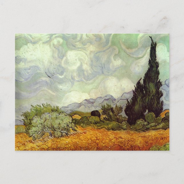 Vincent Van Gogh Postcard (Front)