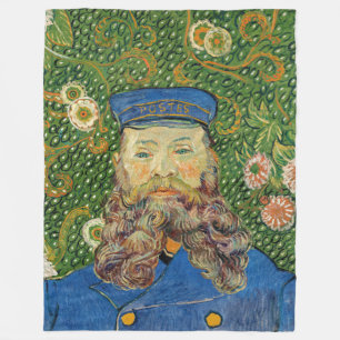 Vincent Van Gogh - Postman Joseph Roulin Fleece Blanket