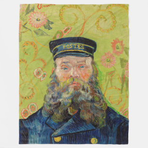 Vincent Van Gogh - Postman Joseph Roulin Fleece Blanket
