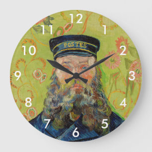 Vincent Van Gogh - Postman Joseph Roulin Large Clock