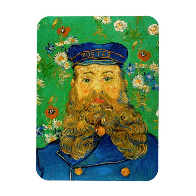Vincent Van Gogh - Postman Joseph Roulin Magnet (Vertical)