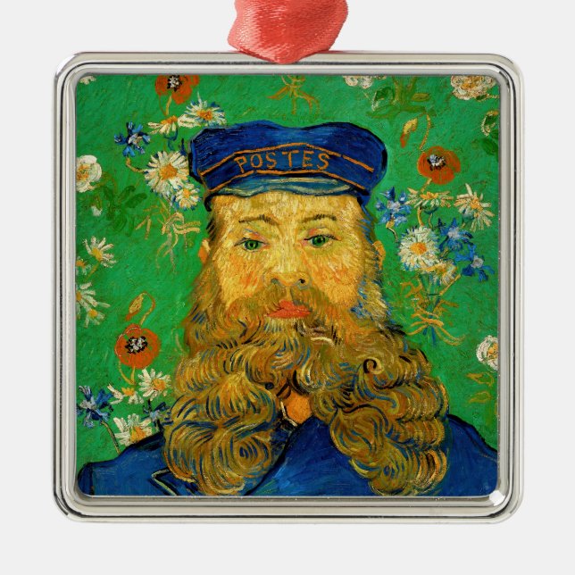 Vincent Van Gogh - Postman Joseph Roulin Metal Ornament (Front)