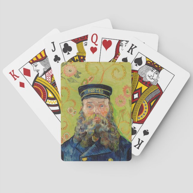 Vincent Van Gogh - Postman Joseph Roulin Playing Cards (Back)