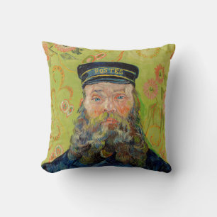 Vincent Van Gogh - Postman Joseph Roulin Throw Pillow