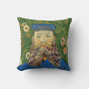 Vincent Van Gogh - Postman Joseph Roulin Throw Pillow